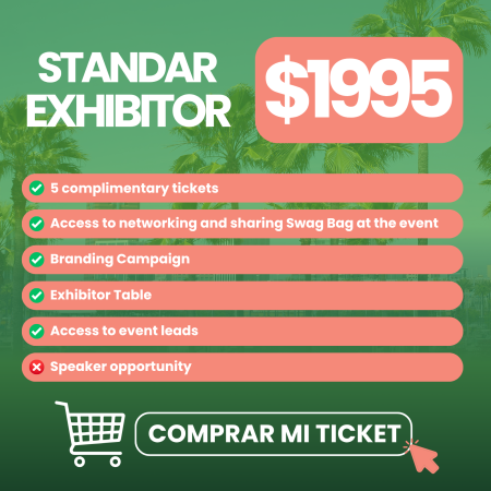 One row exhibitor Emprende 360 California