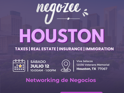 Mesa de Exhibición "Cafecito con Negozee Houston"