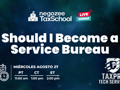 TAX SCHOOL August 2025 Spanish