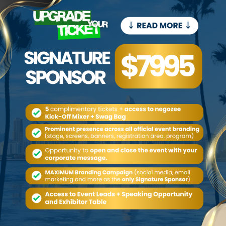 UPGRADE SIGNATURE SPONSOR BRAND PARTNERS